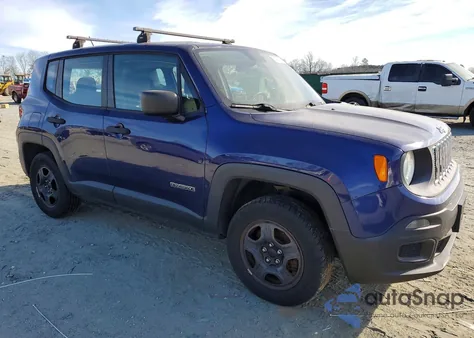 2016 Jeep Renegade Sport z USA, uszkodzony, nr VIN ZACCJBAW2GPC58176